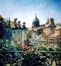 View of Provenzano from Villa Rubini