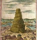 Alain Manesson Mallet  1630-1706   -  The Tower of Babel