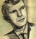 Joseph Gosselin - Self portrait