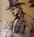 François Böhm  -  Self portrait