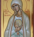 Catholic icon of the Virgin "Fatima"