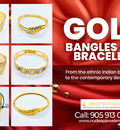 Buy Gold bangles and bracelts in Brampton at Nu Deep Jewellers