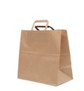 Paper bag with flat handles 300x300