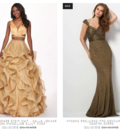 Shop For Gold Dresses For A Glamorous Look | ADASA