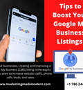 Tips to Boost Your Google My Business Listings