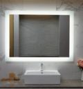 acrylic profiled led bathroom mirrors