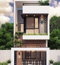 Thiết kế nhà phố 2 tầng