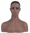 Emily - Female Mannequin Head with Shoulders for Displaying Wigs Accessories