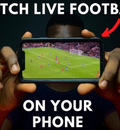 How to watch football live on phone?