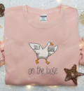 Silly Goose on the Loose Embroidered Shirt Animal Embroidered Shirt Best Birthday Gift 2 600x600